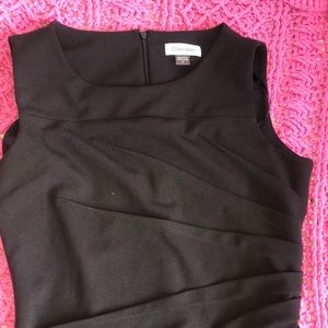 Calvin Klein Black Dress with Detail!